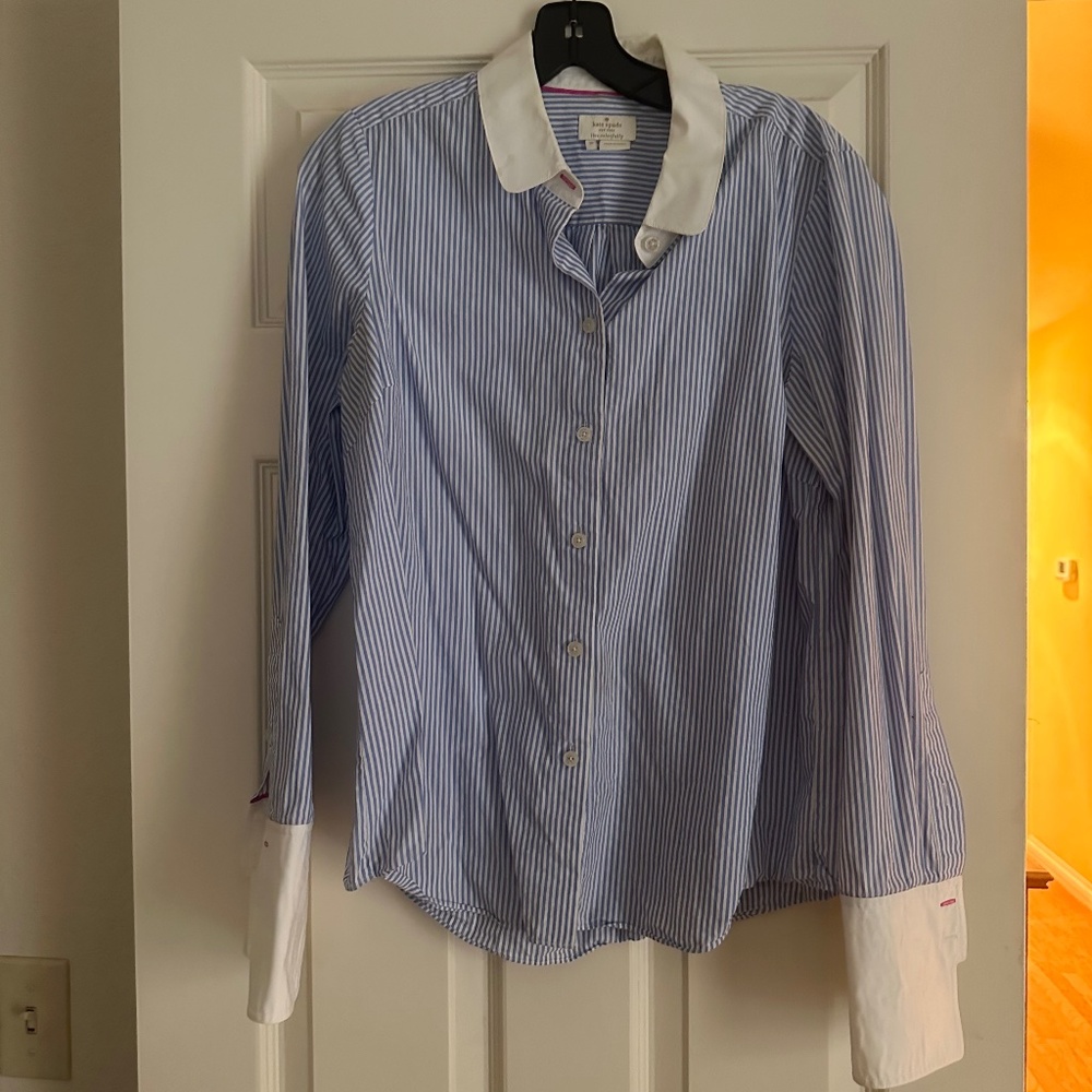 Classis Shirt with a Kate Spade bow